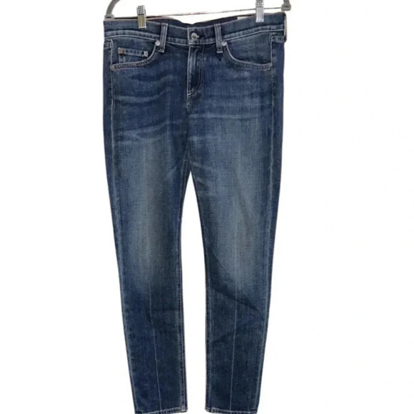 Rag & Bone Medium Wash Antique Skinny Jeans Size 28 - Picture 5 of 7
